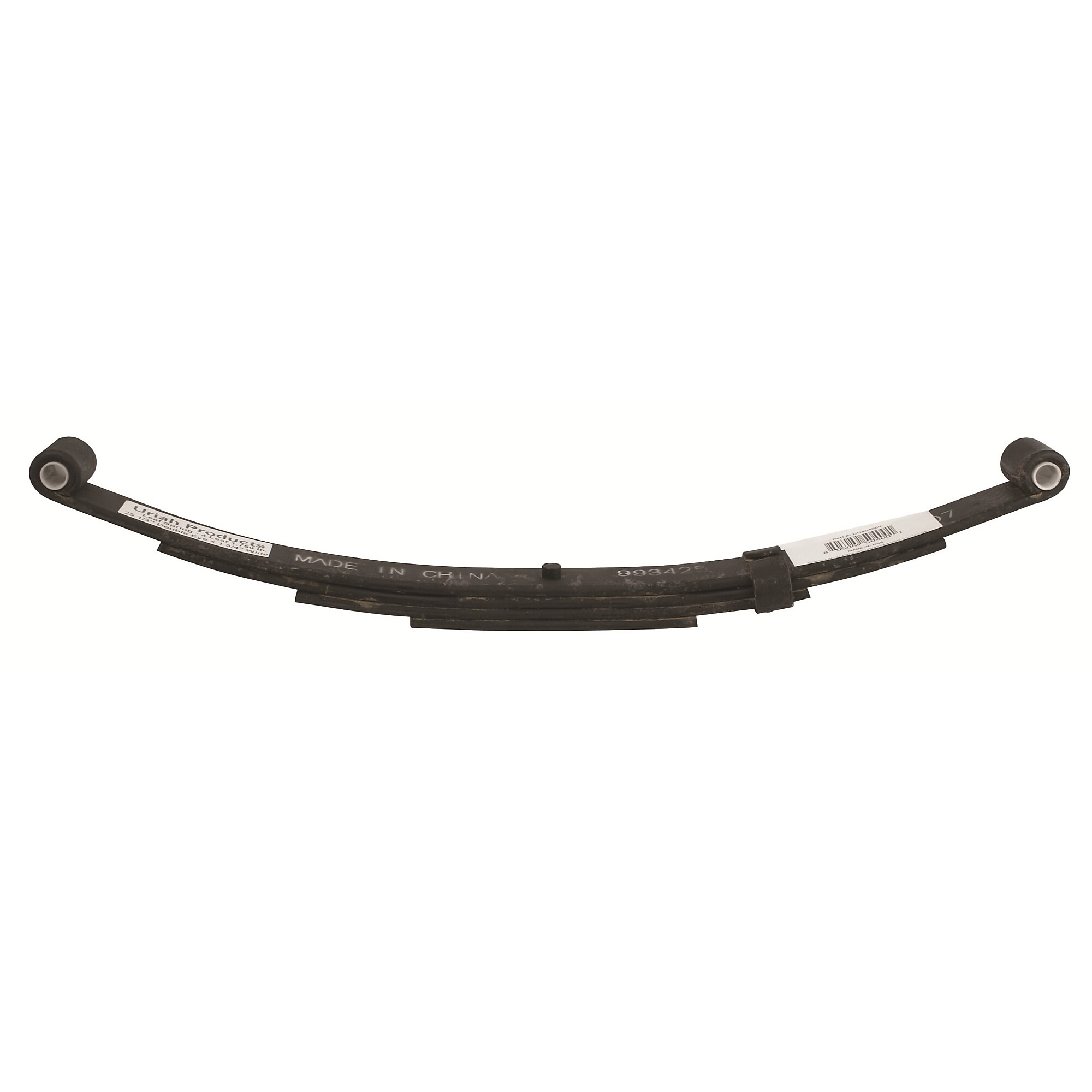Uriah Products Double Eye Trailer Leaf Spring — 3-Leaf, 1000-Lb. Capacity, Model# UU629000
